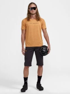 Craft Adv Gravel SS Tee M 10687958 -Kleiderliebe Laden 1913183 574200 Adv Gravel SS Tee M Closeup6