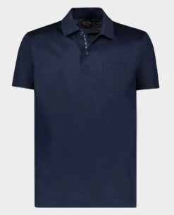 Paul&Shark Paul & Shark Polo 1/2 Arm Kontrastkragen Flaggen 10684156