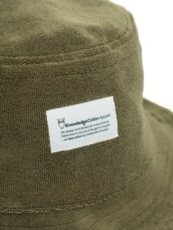 KnowledgeCotton Apparel Bucket Hat 10690312 -Kleiderliebe Laden 4210001 1068 Burned Olive Extra 2