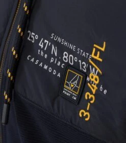 Casa Moda Sweatjacke Mit Kapuze Materialmix 10700325 -Kleiderliebe Laden 433998100 105 3