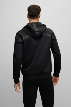 Boss Green Sweatjacke Mit Kapuze Saggy Mirror 10686563 -Kleiderliebe Laden BOSS Green SpringSummer 23 001 50486845 4