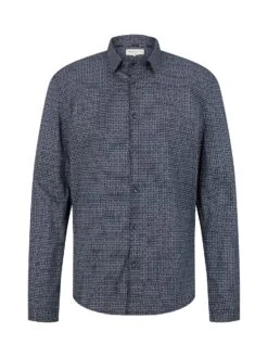 Tom Tailor Denim Slim Fit Hemd Mit Printmuster 10688014
