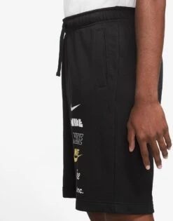 Nike M NK CLUB+ FT SHORT MLOGO, 10687213 -Kleiderliebe Laden FB8830 010 BILD03 20221012