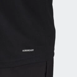 Adidas Polo-Shirt 1/2 Arm 10639896 -Kleiderliebe Laden GM2075 APP on model detail 2 gradient