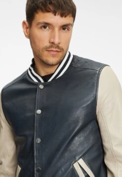 Gipsy Lederblouson 10681296 -Kleiderliebe Laden GMBluno 2 LAORV navy beige 5m