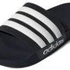 Adidas Shower Adilette 10682993 -Kleiderliebe Laden GZ5920 10 FOOTWEAR 3D Rendering Side Lateral Left View transparent