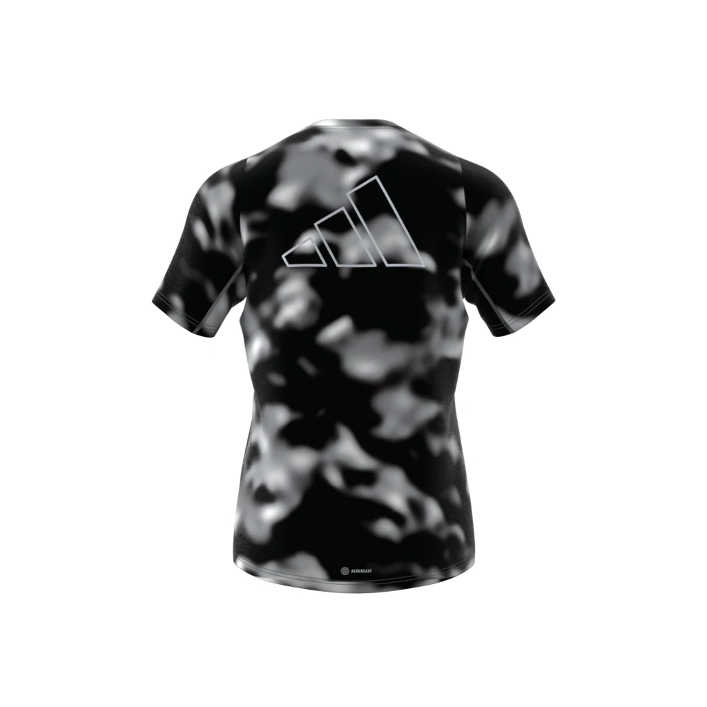 Adidas Run Icons 3-Bar Allover Print T-Shirt 10669465 3 Adidas Run Icons 3-Bar Allover Print T-Shirt 10669465