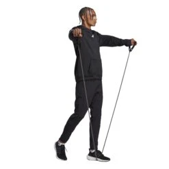 Adidas Train Icons 3-Streifen Training Hoodie 10680761 -Kleiderliebe Laden HS7513 6 APPAREL On Model Walking View transparentgaM2XnmYxnPmR