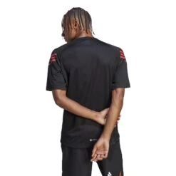 Adidas Train Icons 3-Streifen Training T-Shirt 10680759 26 Adidas Train Icons 3-Streifen Training T-Shirt 10680759 -Kleiderliebe Laden HS7520 5 APPAREL On Model Back View transparentr4lVuxB2BfErU