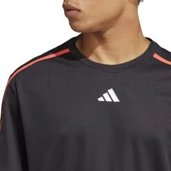 Adidas Workout Base T-Shirt 10680744 -Kleiderliebe Laden IB7896 7 APPAREL On Model Detail View 1 transparent