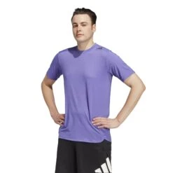 Adidas Designed For Training Aeroready Hiit Colour-Shift Training T-Shirt 10680848 -Kleiderliebe Laden IB9102 3 APPAREL On Model Standard View transparent