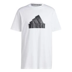 Adidas Future Icons Badge Of Sports T-Shirt 10680770 -Kleiderliebe Laden IC3710 2 APPAREL Photography Front Center View transparent