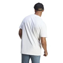 Adidas Future Icons Badge Of Sports T-Shirt 10680770 -Kleiderliebe Laden IC3710 5 APPAREL On Model Back View transparent