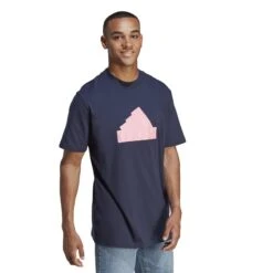 Adidas Future Icons Badge Of Sports T-Shirt 10680769 -Kleiderliebe Laden IC3711 6 APPAREL On Model Walking View transparent