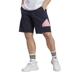 Adidas Future Icons Badge Of Sport Shorts 10680803 -Kleiderliebe Laden IC3739 3 APPAREL On Model Standard View transparent