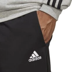 Adidas Sportswear Basic 3-Streifen French Terry Trainingsanzug 10680739 -Kleiderliebe Laden IC6748 9 APPAREL On Model Detail View 2 transparent