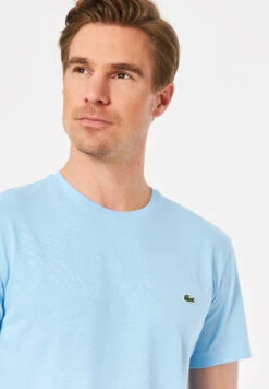 Lacoste T-Shirt Basic 10641494 -Kleiderliebe Laden TH2038 00 TShirt BasicUni blau 3