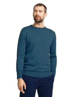 Tom Tailor Strickpullover Mit Bio-Baumwolle In Melange Optik 10639433 -Kleiderliebe Laden Tom Tailor 301 28733 1027299 5