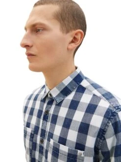 Tom Tailor Hemd Mit Karomuster 10714283 -Kleiderliebe Laden Tom Tailor 302 30180 1034888 6