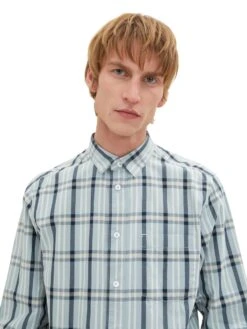 Tom Tailor Kariertes Hemd 10714237 -Kleiderliebe Laden Tom Tailor 302 31170 1034891 5