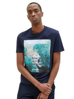 Tom Tailor T-Shirt Mit Fotoprint 10716558 -Kleiderliebe Laden Tom Tailor 303 10668 1035617 3